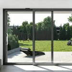 Heavy duty double track sliding door