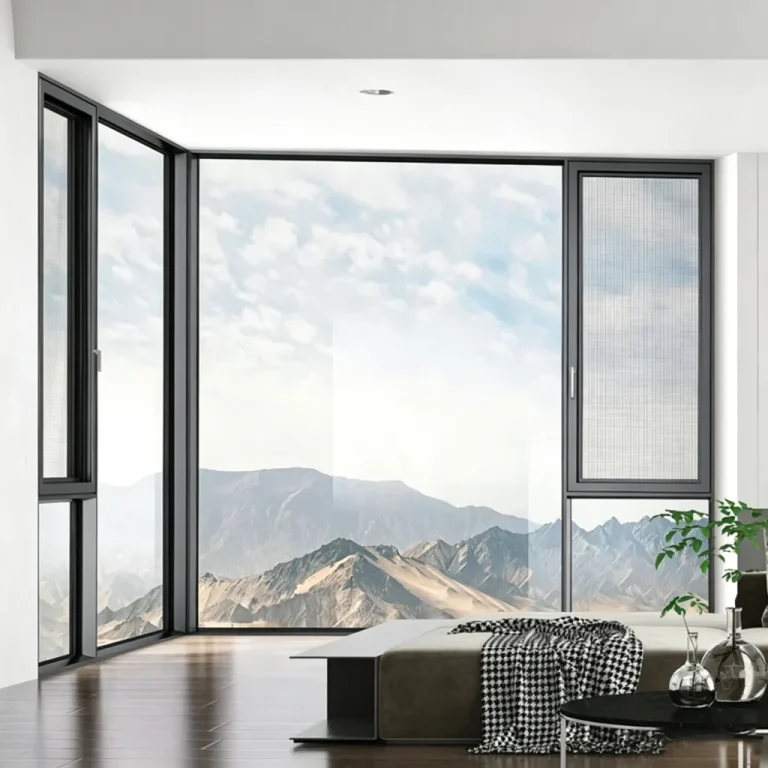 Z116xs Built-in mosquito screen for opening windows.