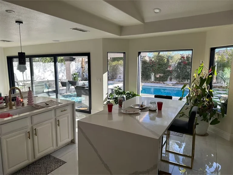 Aluminum alloy sliding door