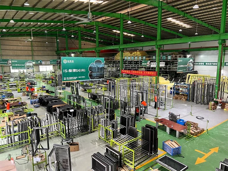 Production and processing of aluminum alloy doors and windows